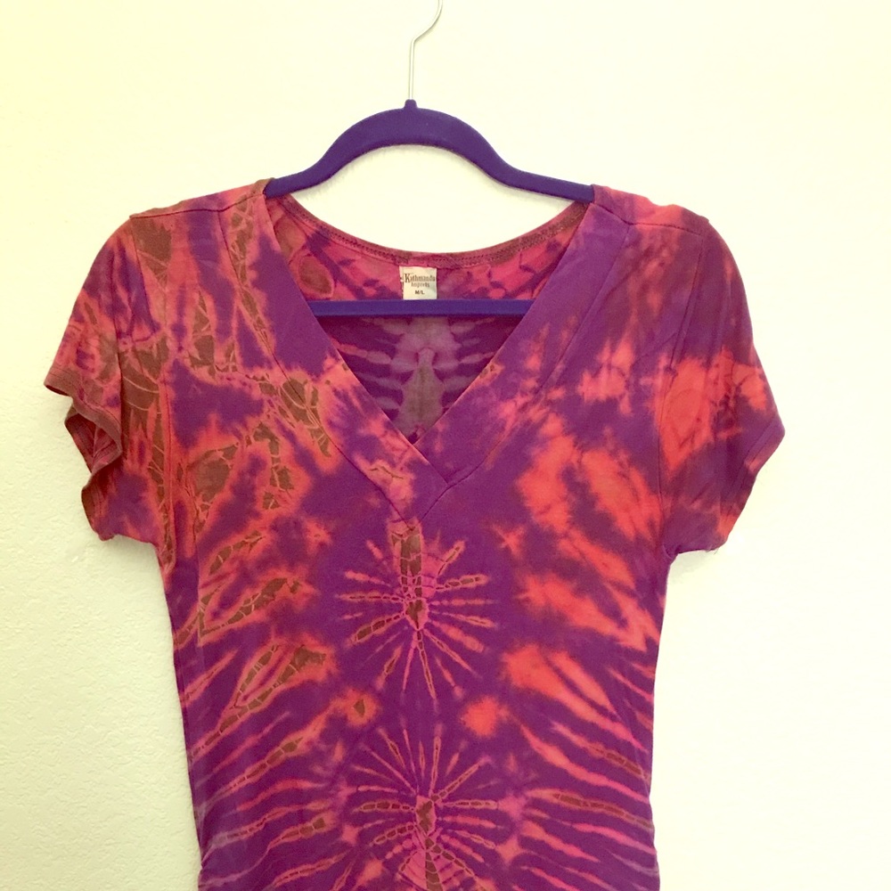 Women’s tie dye tee